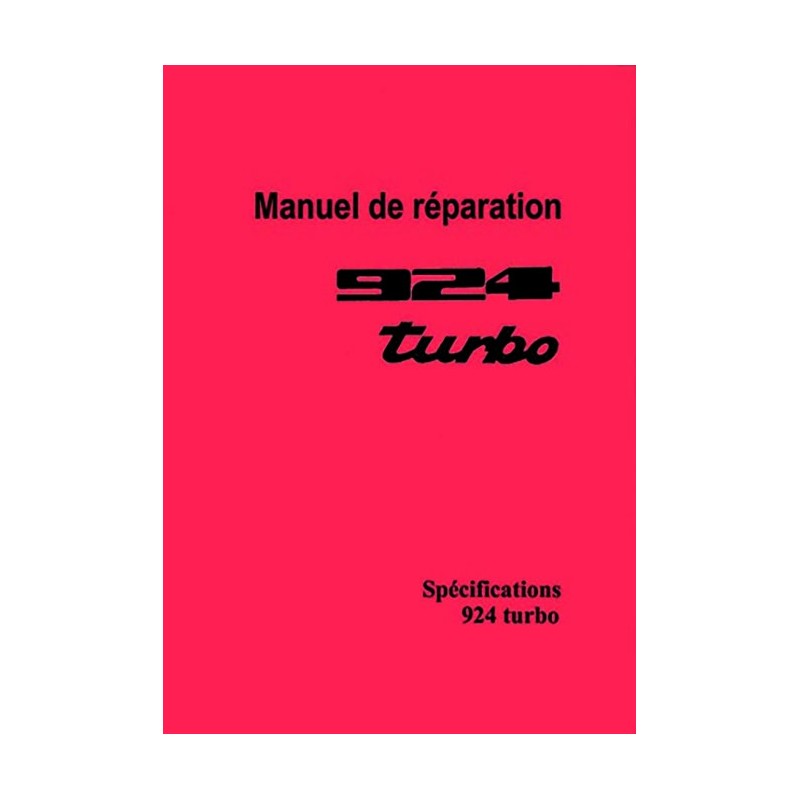 Manuel Reparation Turbo