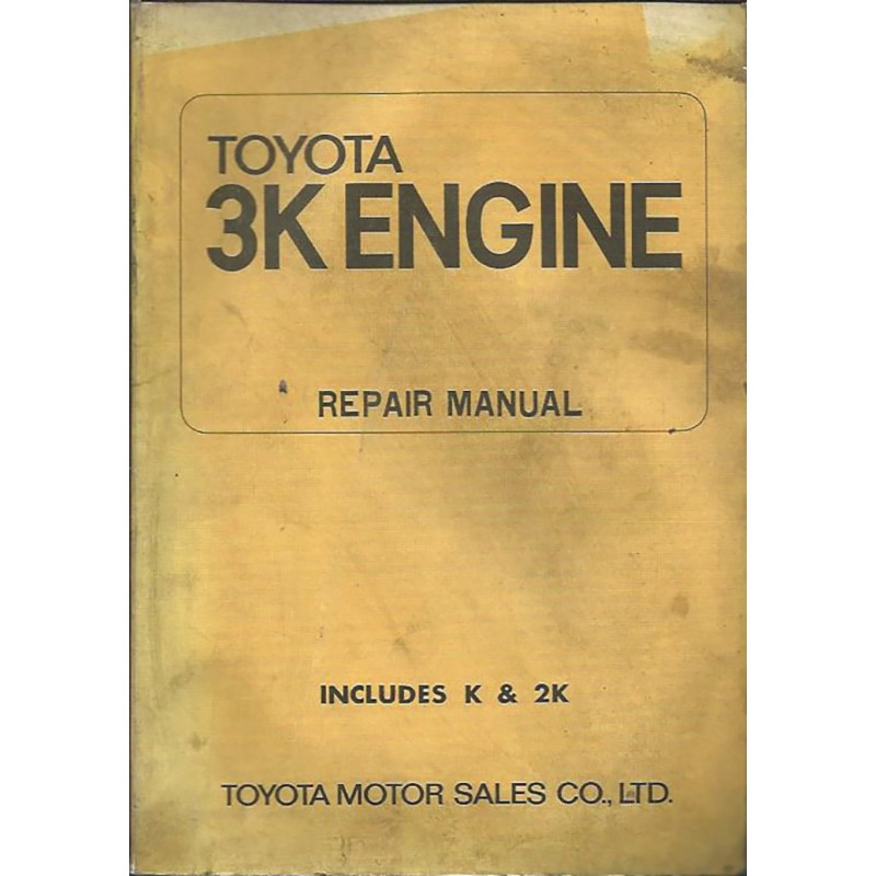 Manuel Atelier Moteurs K (GB) Manuel Atelier Moteurs K (GB)