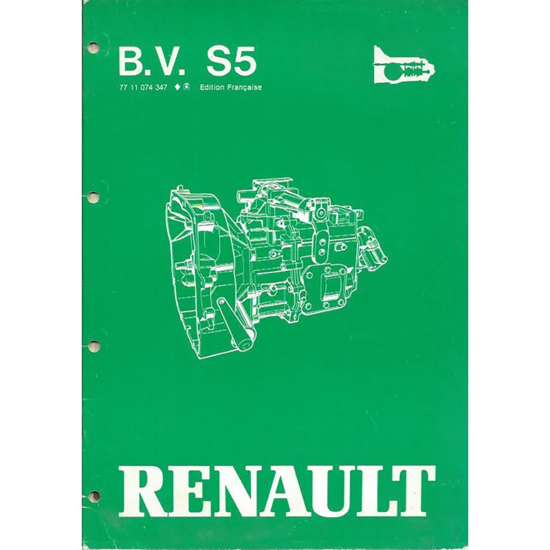 Manuel Reparation BV S5