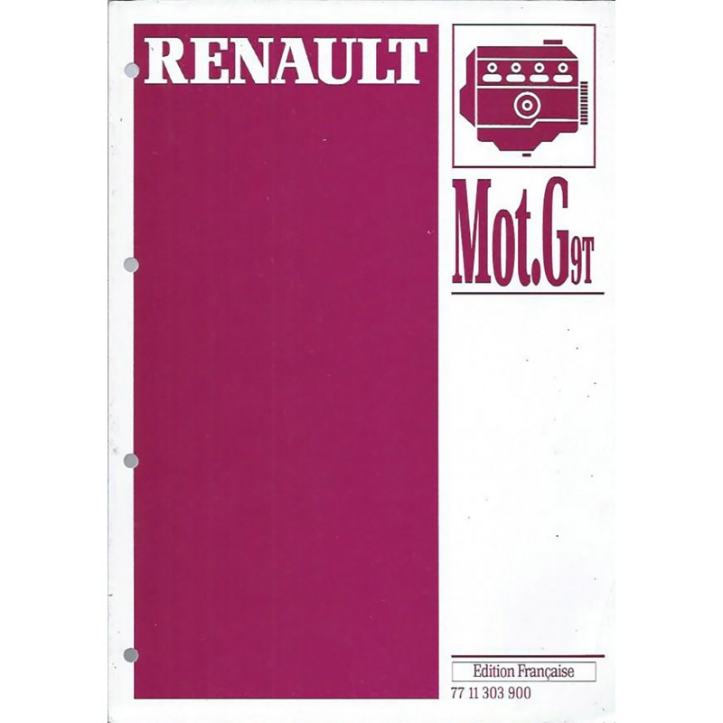 Manuel Reparation G9T Manuel Reparation G9T