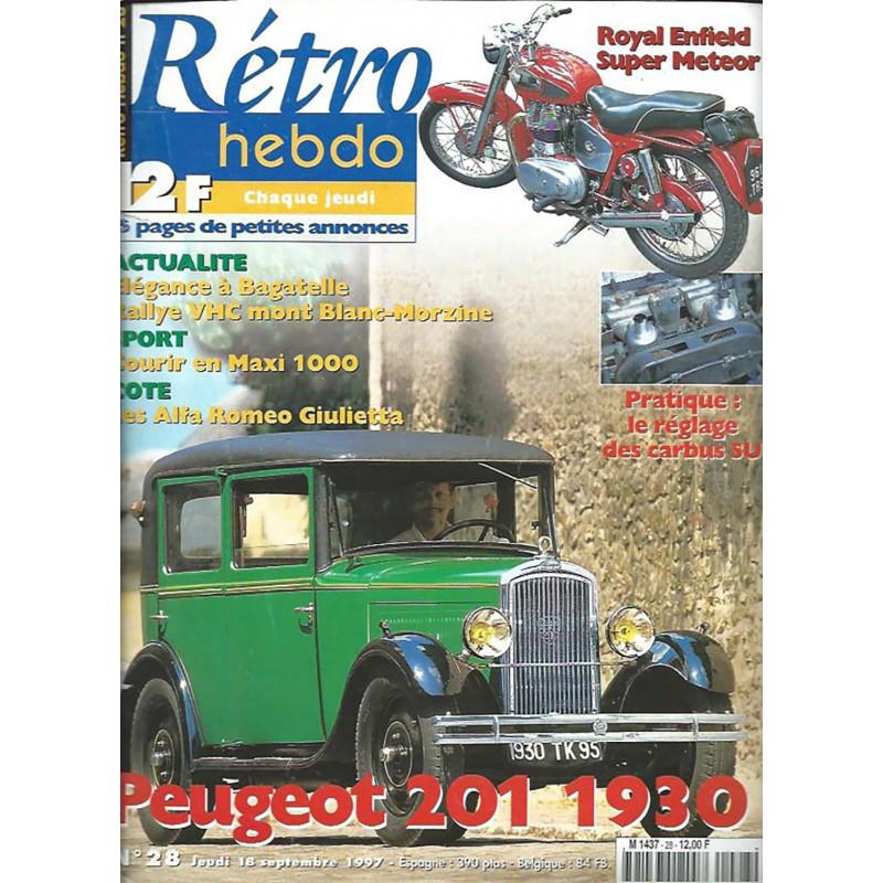 Retro Hebdo N° 28 Retro Hebdo N° 28