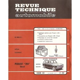 Revue Technique 204 Diesel 1971