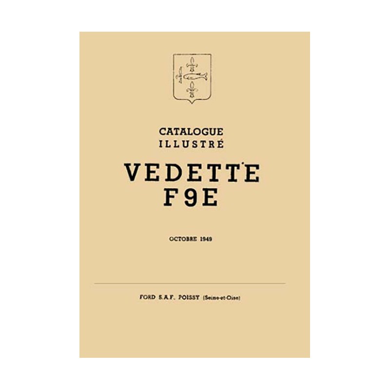 Catalogue Pieces Ford Vedette