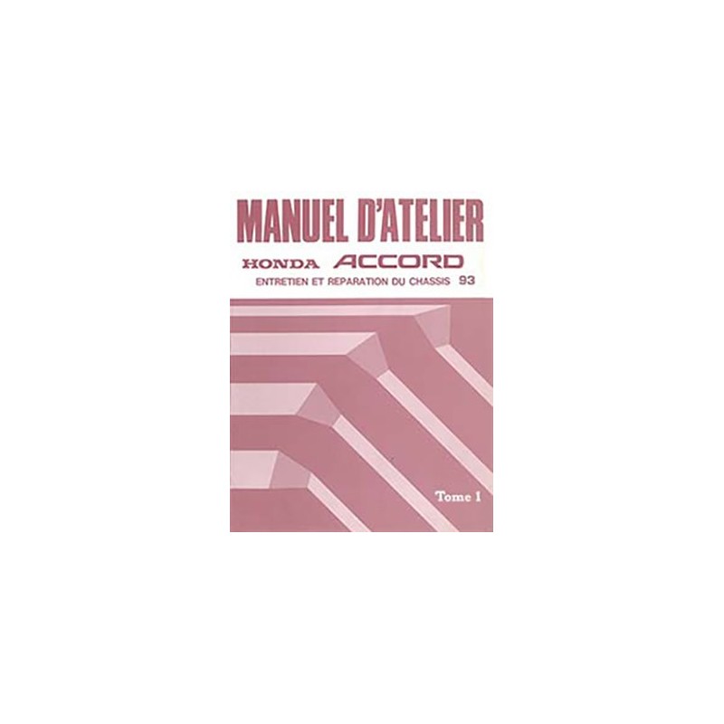 Manuel Atelier 1993 Tome 1