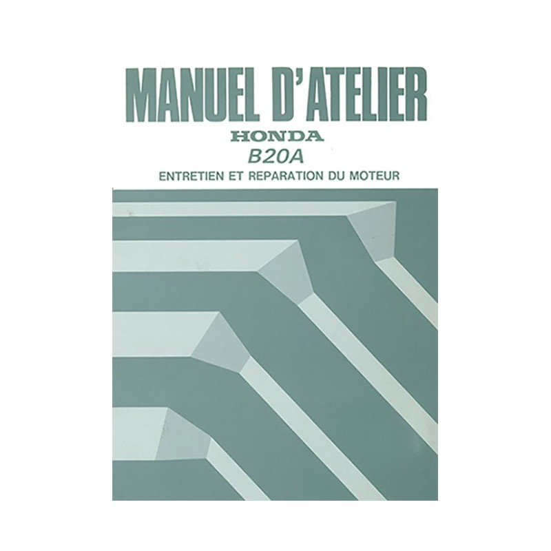 Manuel Atelier Moteur B20A