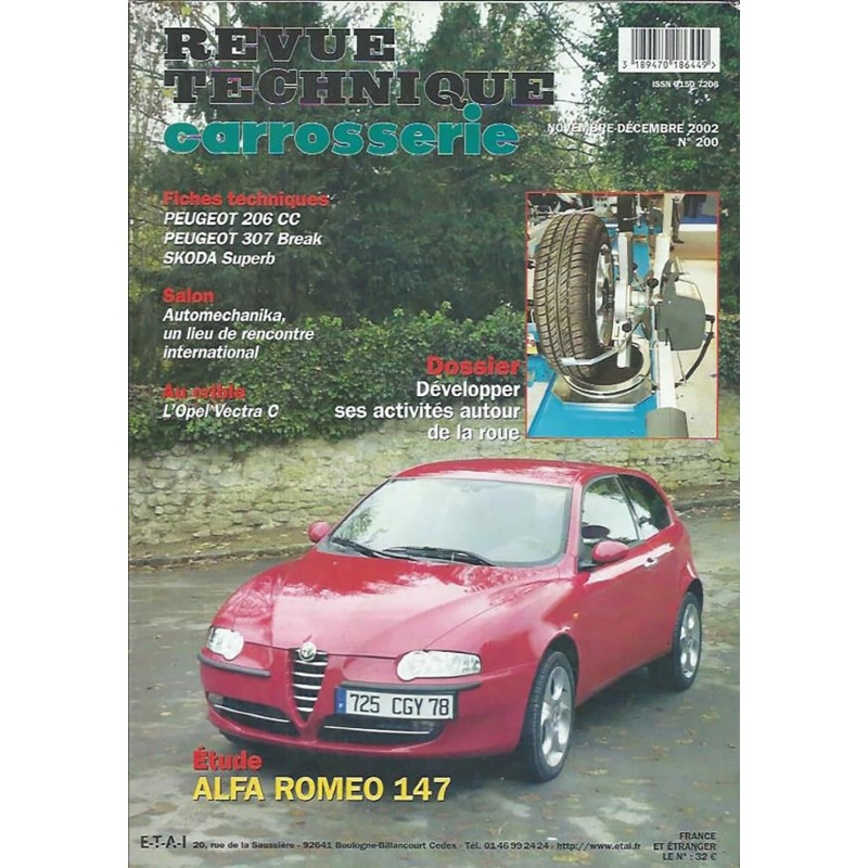 Revue Technique Carrosserie Revue Technique Carrosserie