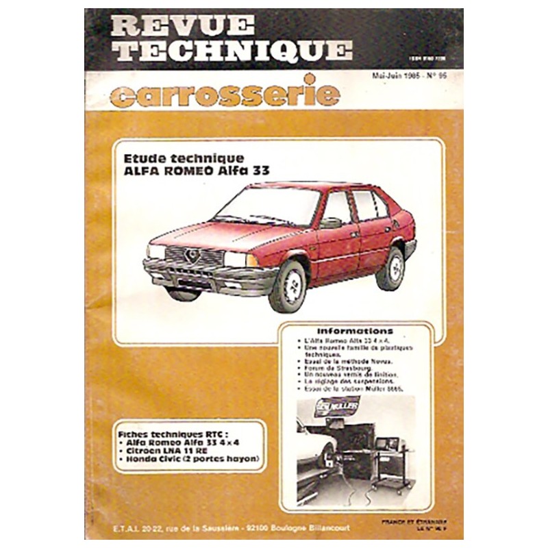 Revue Technique Carrosserie