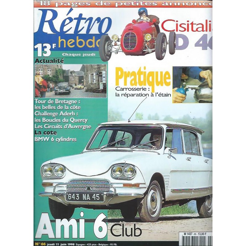Retro Hebdo N° 66 Retro Hebdo N° 66