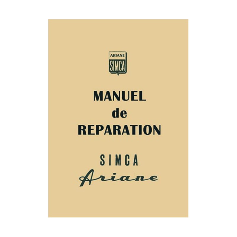 Manuel de Reparation Manuel de Reparation