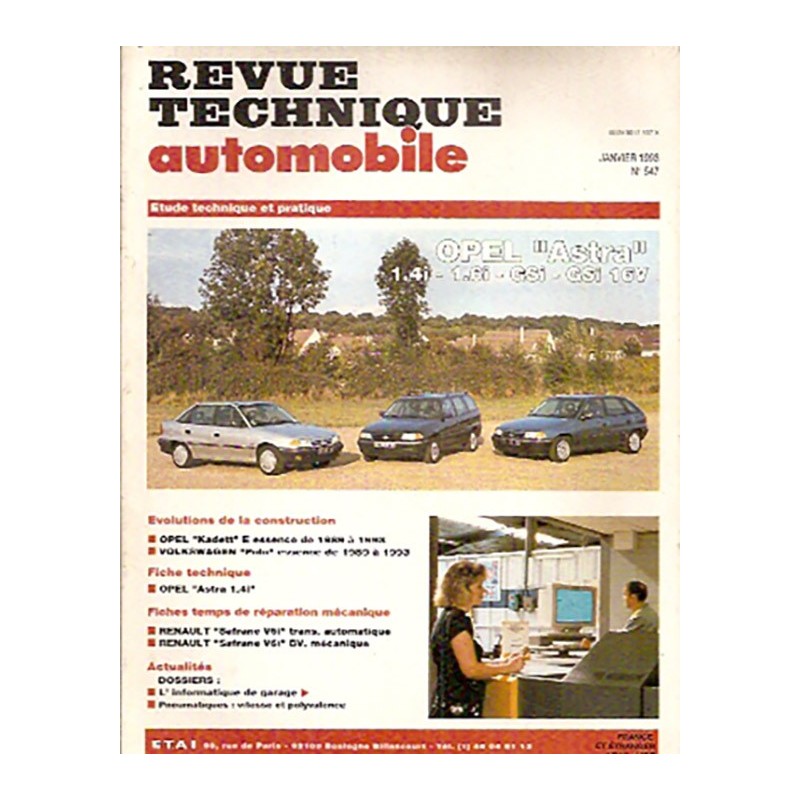 Revue Technique 1993 Revue Technique 1993