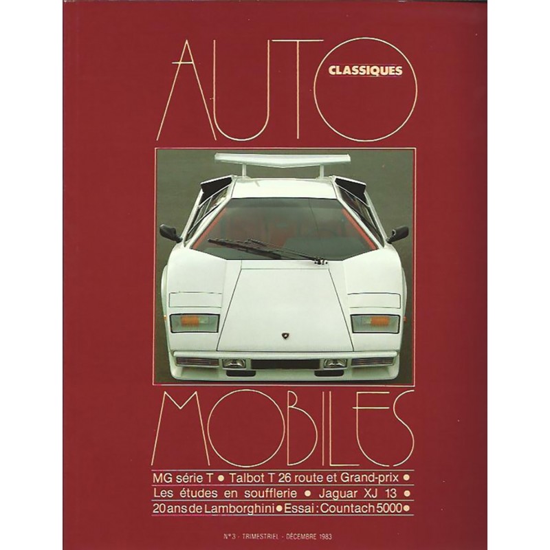 Automobiles Classiques N° 3 Automobiles Classiques N° 3