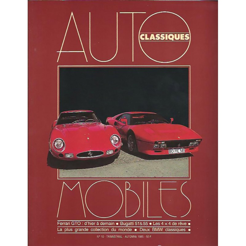 Automobiles Classiques N° 10 Automobiles Classiques N° 10