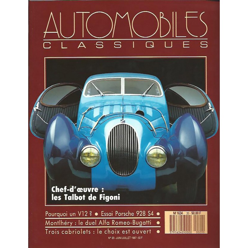 Automobiles Classiques N° 20