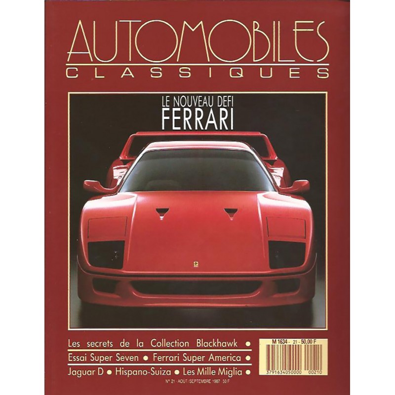 Automobiles Classiques N° 21 Automobiles Classiques N° 21