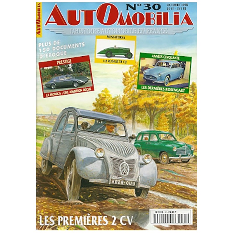Automobilia N° 30 Automobilia de Magazines et Spécial salon