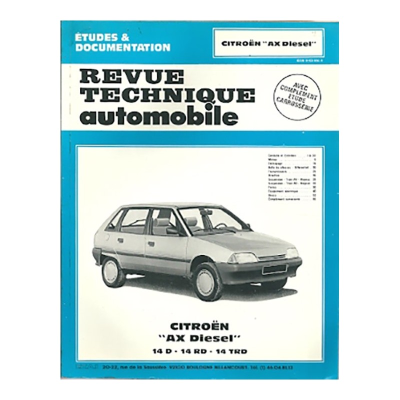 Revue Technique 1990 Revue Technique 1990