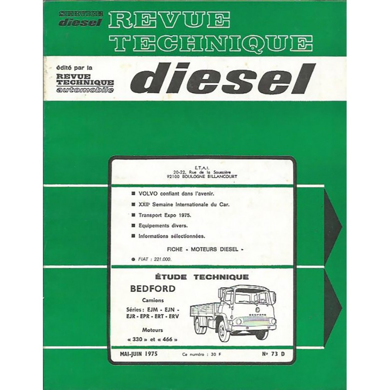 Revue Technique Diesel Revue Technique Diesel