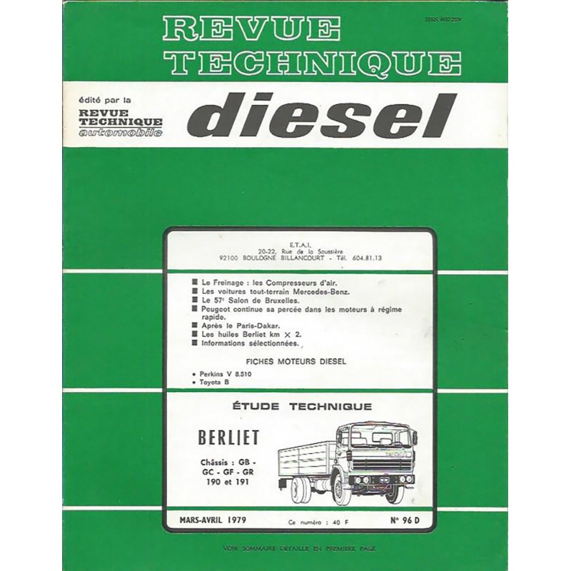 Revue Technique GB-GC-GF-GR