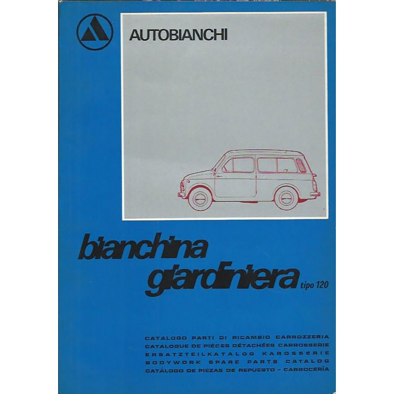 Catalogue Pieces Carrosserie 1968