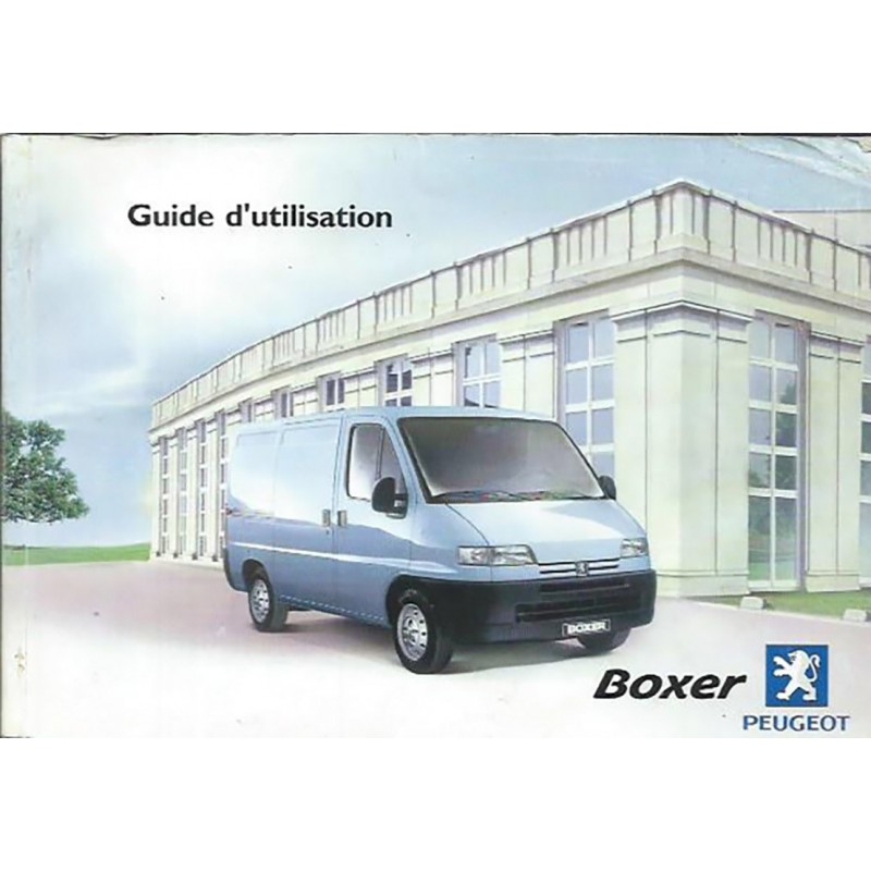 Notice D Entretien 2000 Boxer De Peugeot