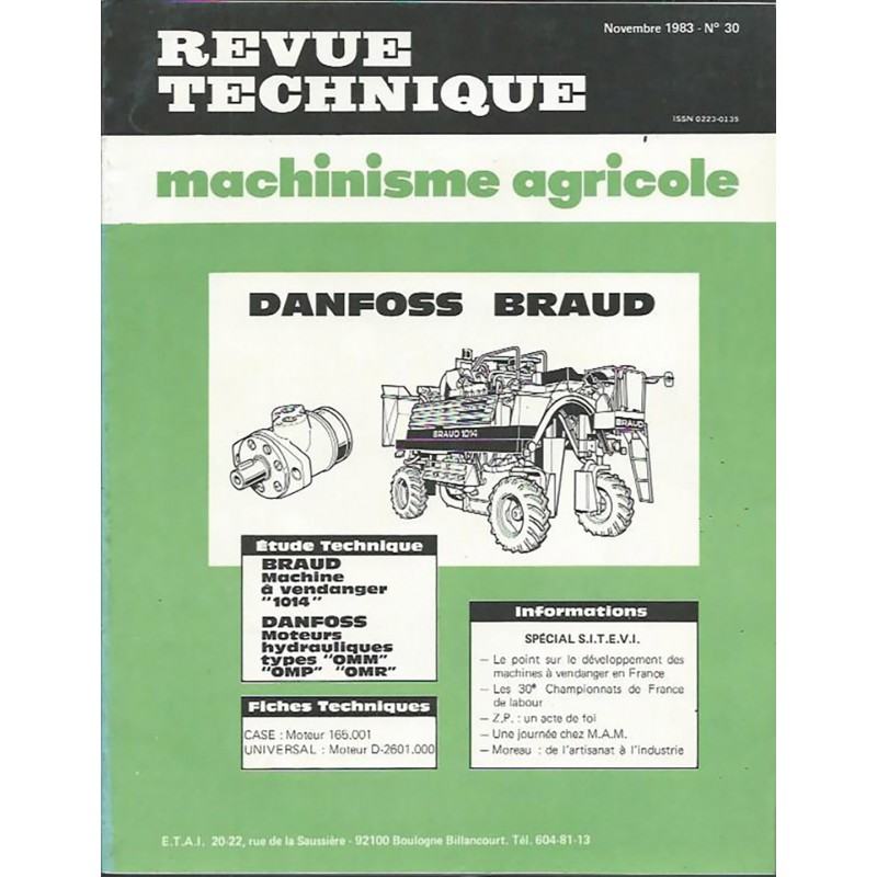 Revue Technique 1983 Revue Technique 1983