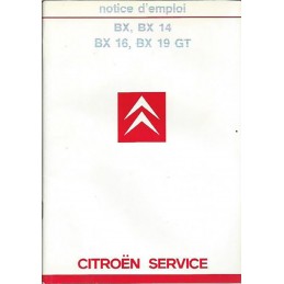 Notice d' Entretien 1985