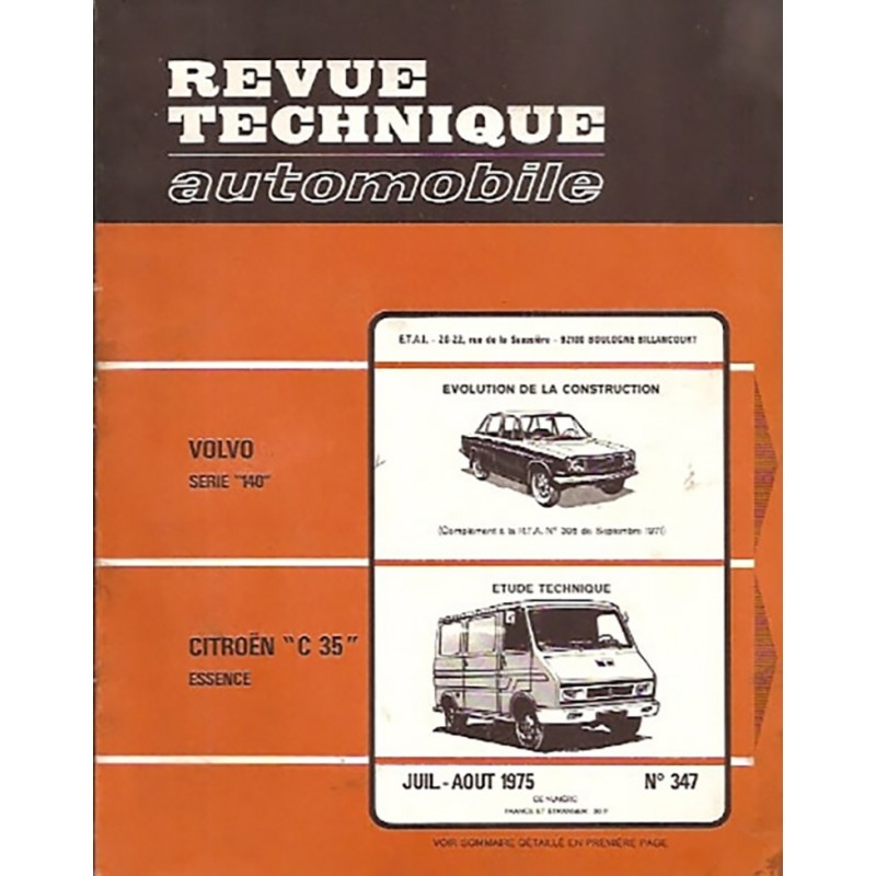 Revue Technique C 35 Revue Technique C 35