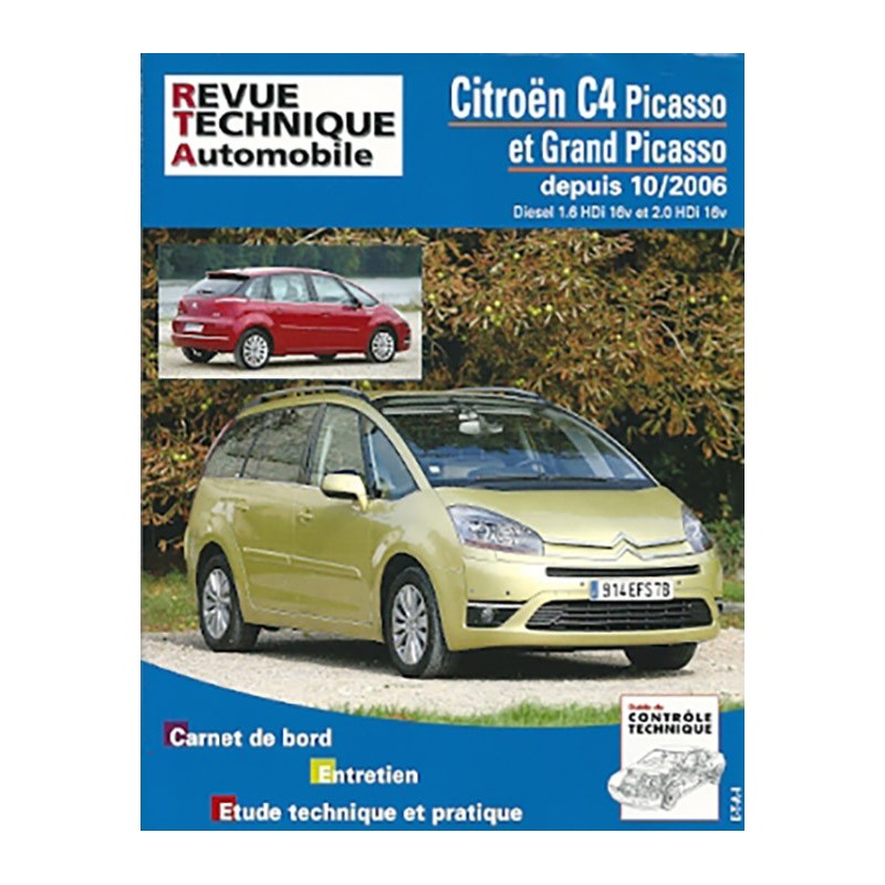 Télécharger Revue Technique Citroën C4 Picasso Pdf Gratuit