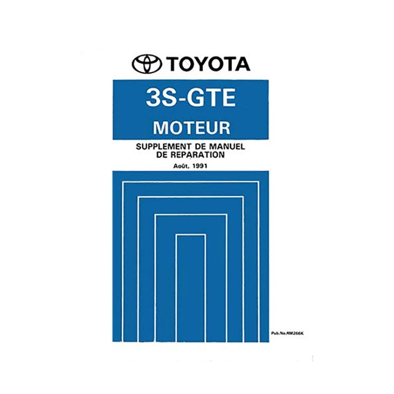 Manuel Atelier Moteur 3S-GTE Manuel Atelier Moteur 3S-GTE