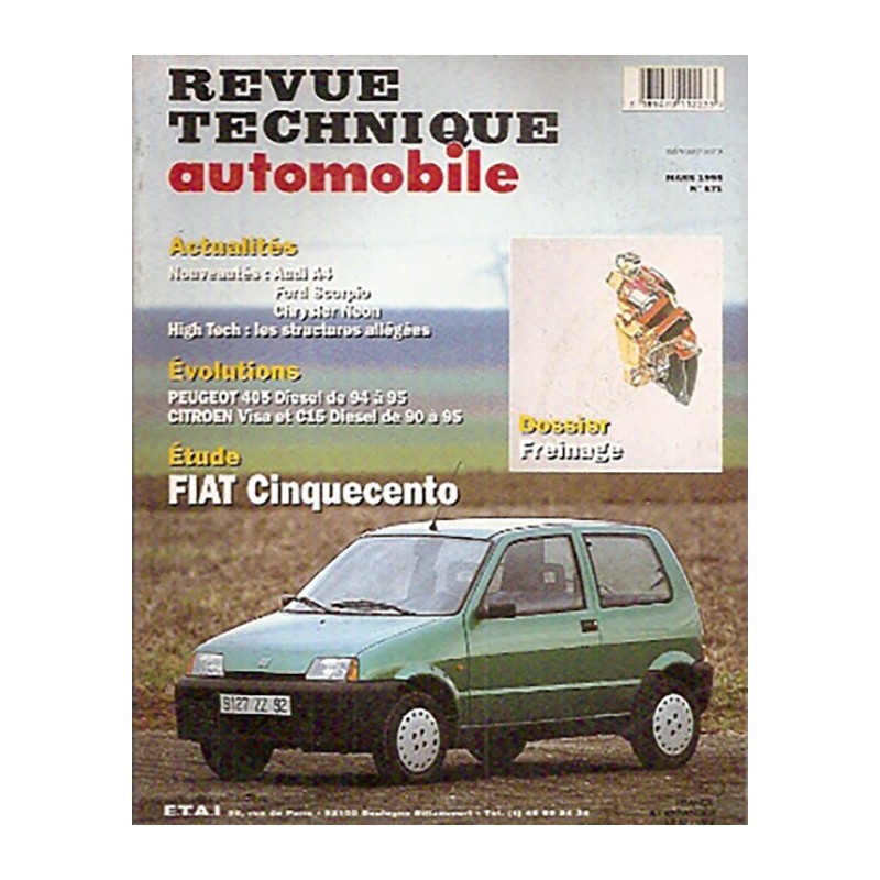 Revue Technique 1995 Revue Technique 1995