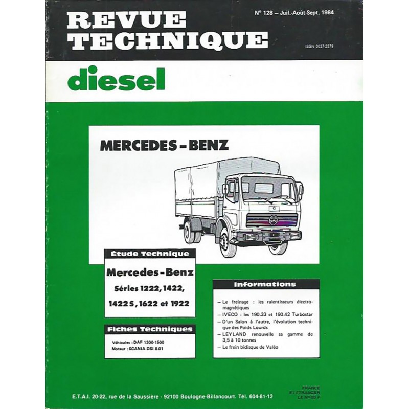 Revue Technique 1222 / 1922