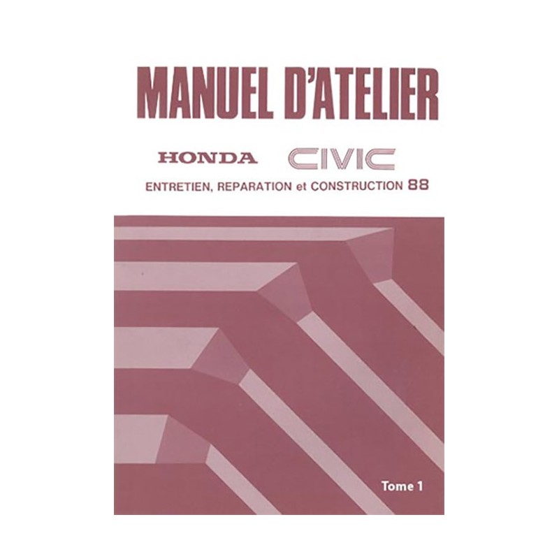 Manuel Atelier 1988 Tome 1