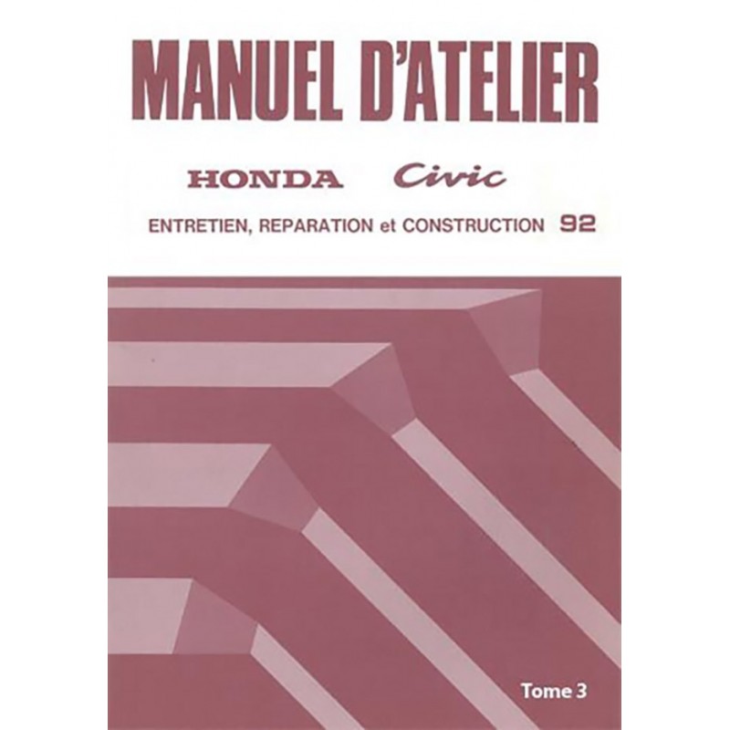 Manuel Atelier 1992 Tome 3
