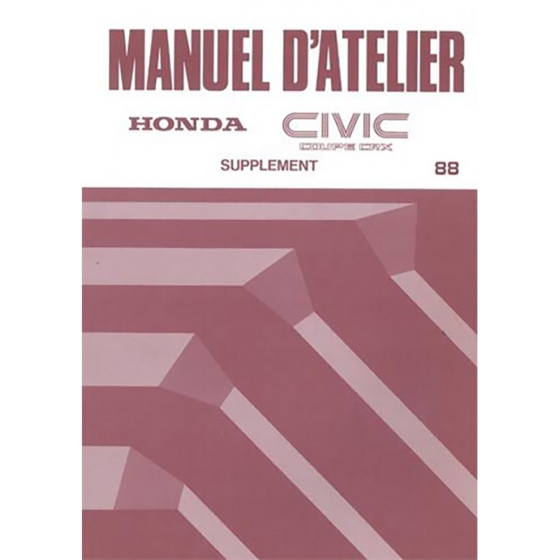 Manuel Atelier CRX 1988