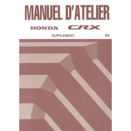 Manuel Atelier CRX 1994