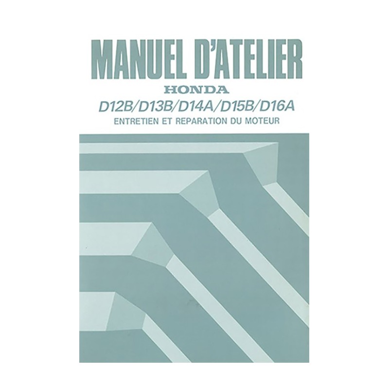 Manuel Atelier Moteur Type D