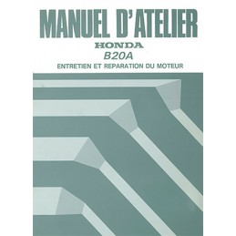 Manuel Atelier Moteur B20A