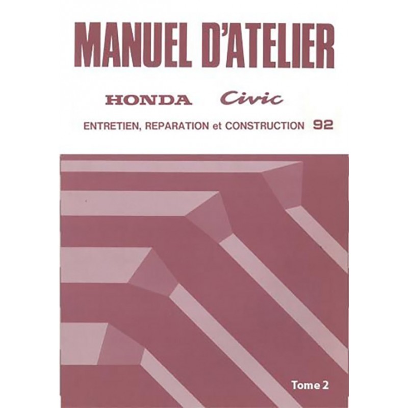 Manuel Atelier 1992 Tome 2