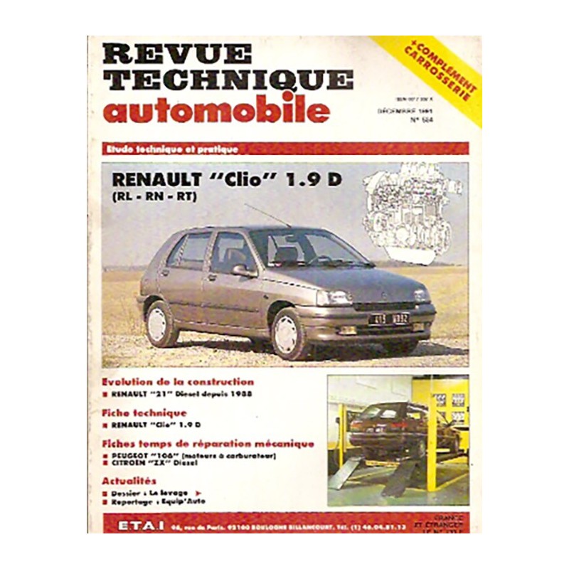 Revue Technique 1991 Revue Technique 1991