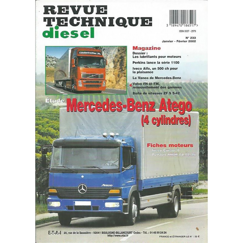 Revue Technique Atego 4 Cyl Revue Technique Atego 4 Cyl