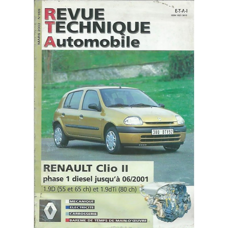 Revue Technique 2001 Revue Technique 2001