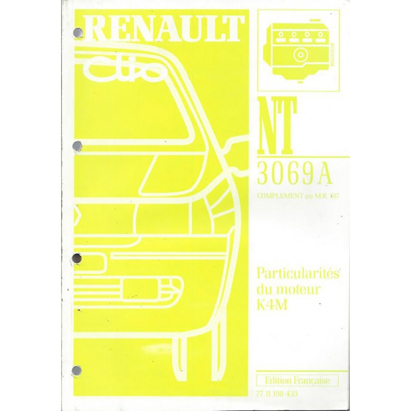 Manuel Reparation Moteur K4M Manuel Reparation Moteur K4M