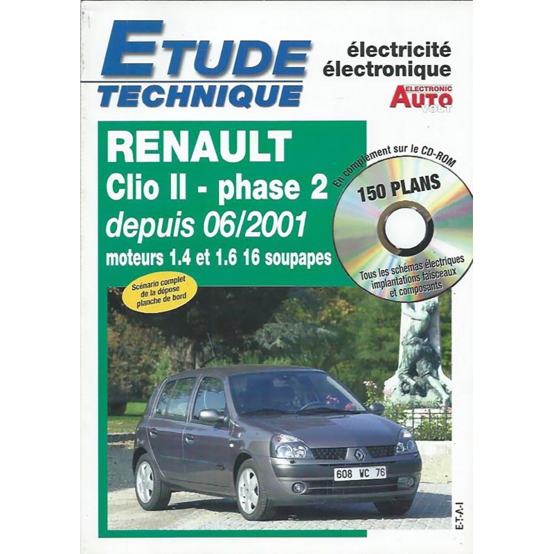 Revue Technique Auto Volt CLIO de Renault