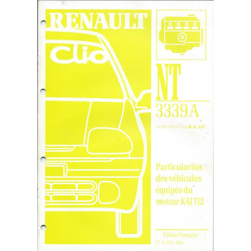 Manuel Reparation Moteur K4J Manuel Reparation Moteur K4J