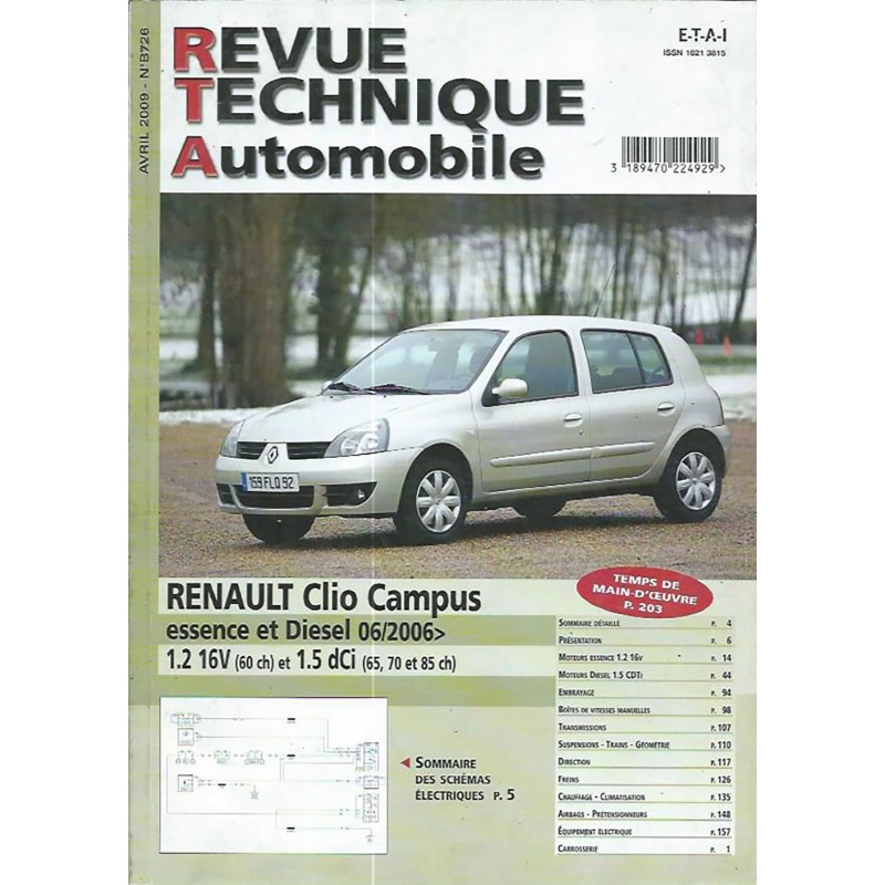 Revue Technique 2009 Revue Technique 2009