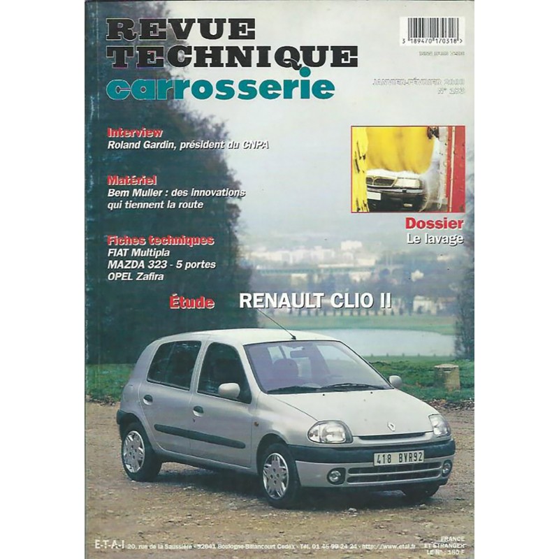 Revue Technique Carrosserie Revue Technique Carrosserie