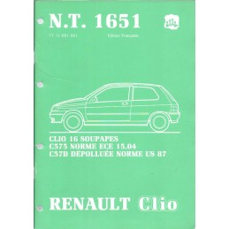Doc Technique Clio 16 S