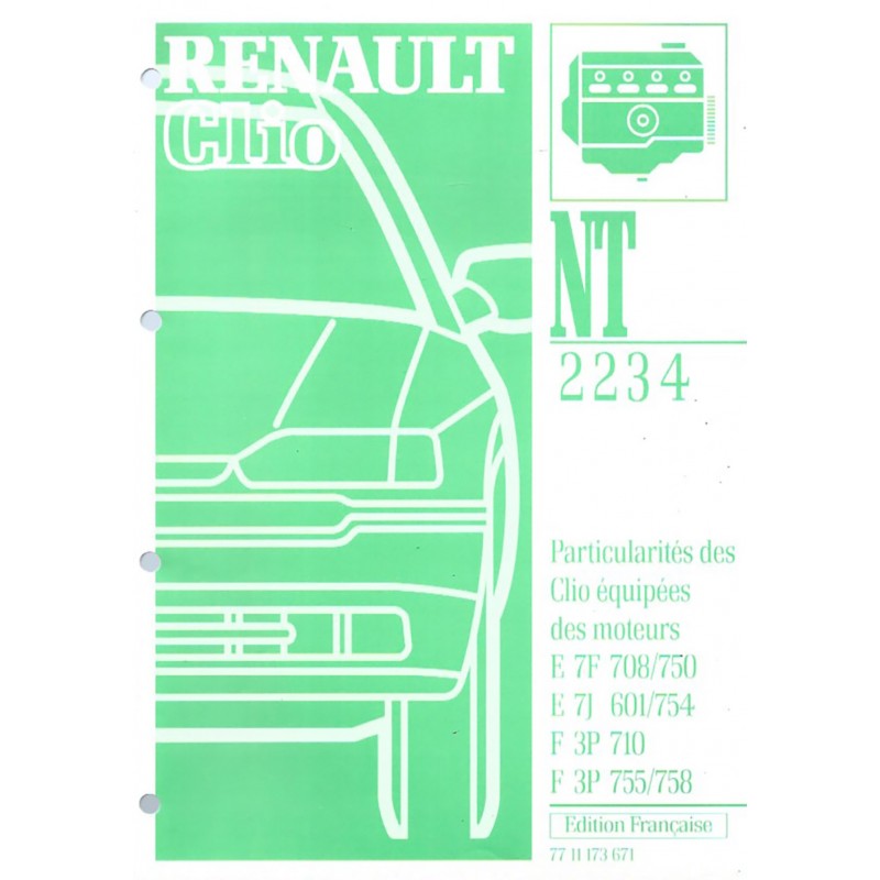 Manuel Reparation E7F / E7J / F3P