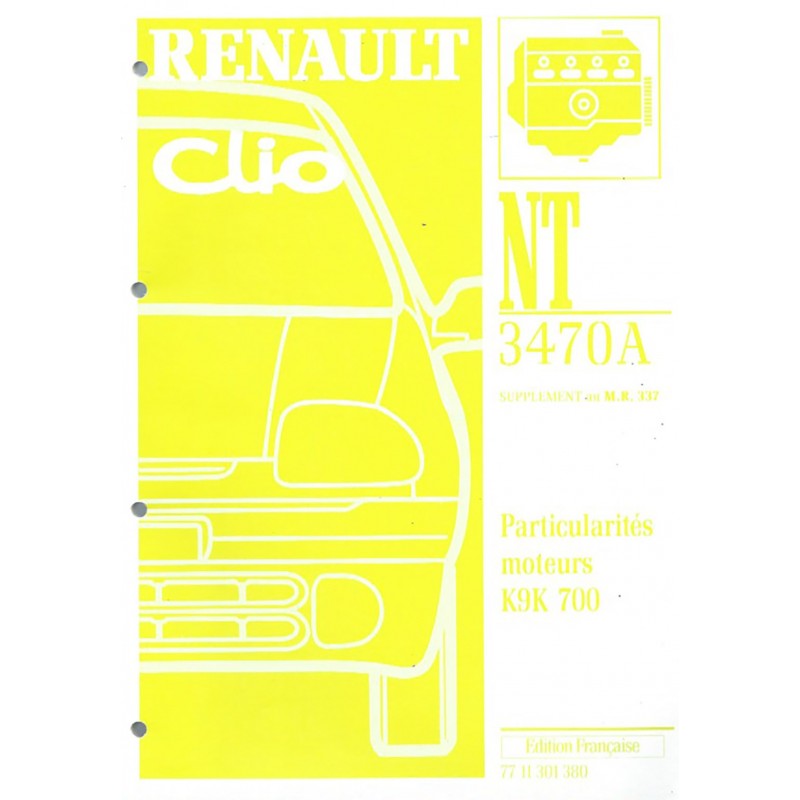 Manuel Reparation Moteur K9K Manuel Reparation Moteur K9K