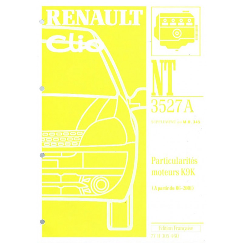 Manuel Reparation Moteur K9K Manuel Reparation Moteur K9K
